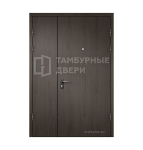 Дверь в тамбур глухая в подъезд винорит — скелет ТД-244
