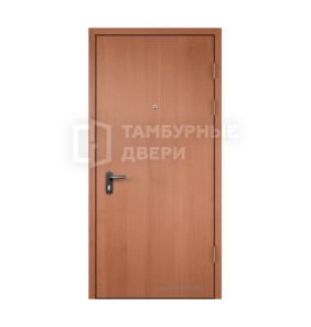 Дверь тамбурная глухая утепленная ламинат — ламинат ТД-67